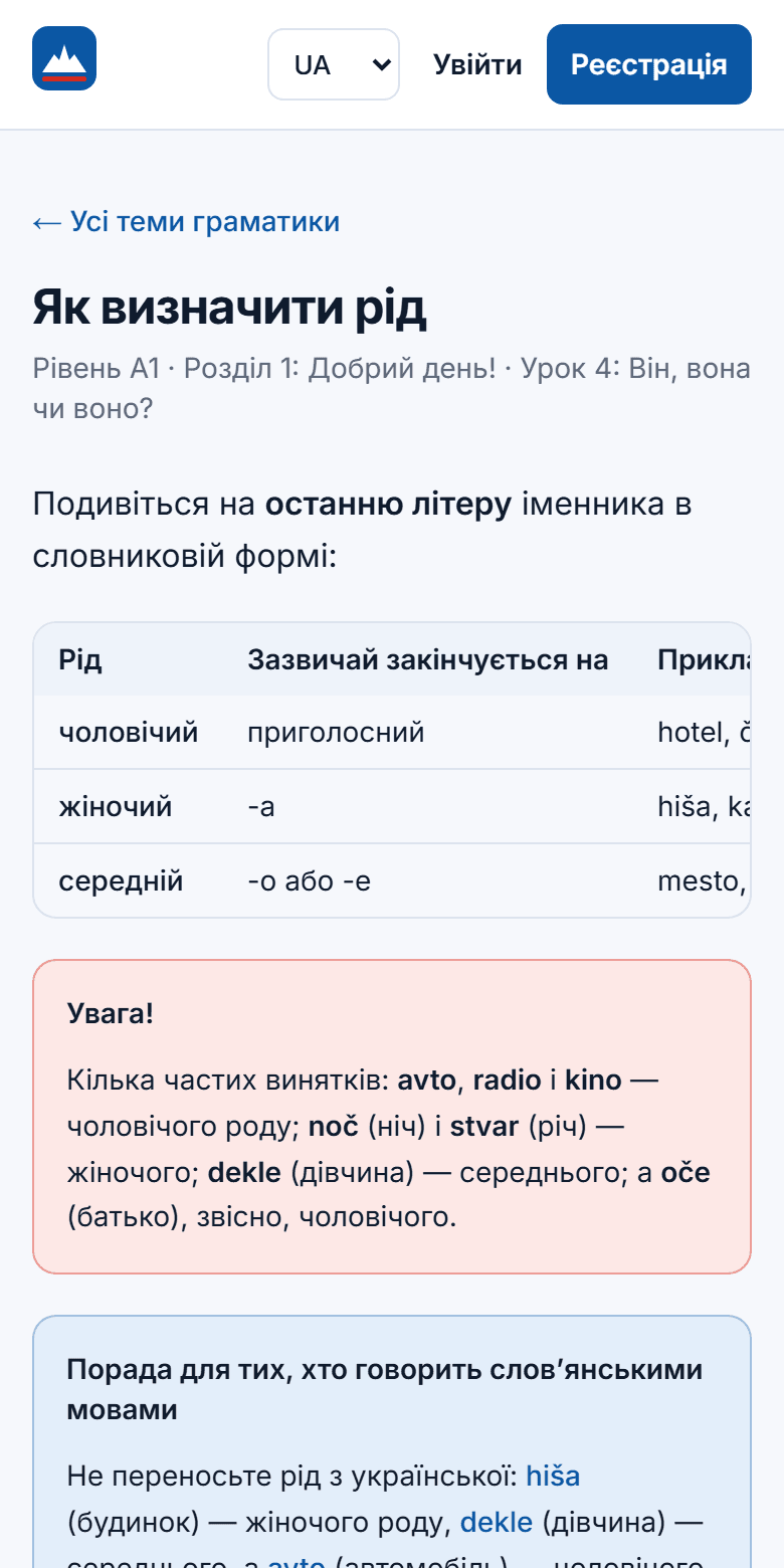Зрозуміла граматика з таблицями й підказками